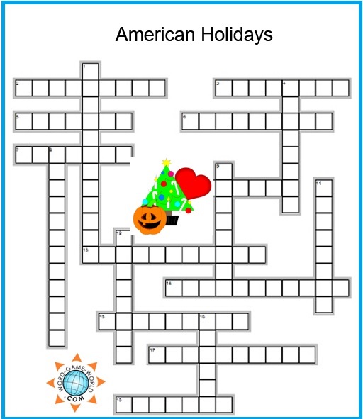 Puzzles on Easy Crossword Puzzles  Printable Easy Crossword  Free Crosswords
