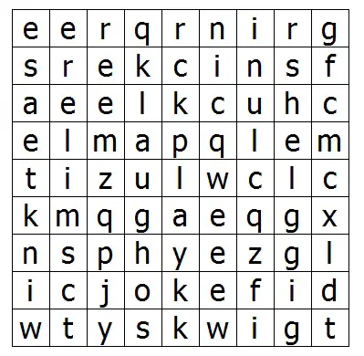 Free Crossword Puzzles on Free Kids Word Search  Easy Word Search  Word Search Printables
