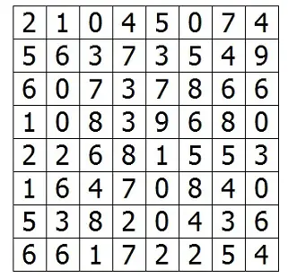 Math Crossword Puzzles on Printable Number Puzzle And Answers