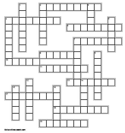 Crossword Puzzles on Crossword Puzzles Science Crossword Puzzles  Print Crossword Puzzles