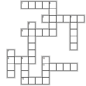 Easy Crossword Puzzles Printable on Puzzle Diagram For Printable Easy Crosswords