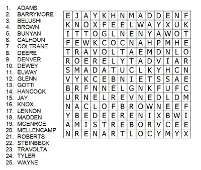 Printable Crossword Puzzles  on You Try A Few More Word Search Puzzles  Including Some Of These