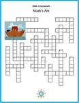 bible crosswords - noah's ark