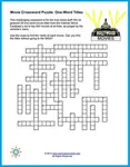 Movie Crossword Puzzle PIN