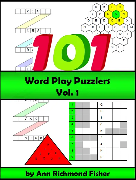 101 Word Play Puzzlers - flat cover - large