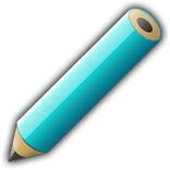 Aqua pencil