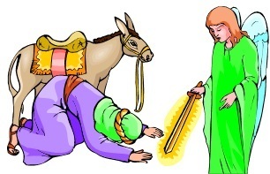 Balaam, his donkey and an angel