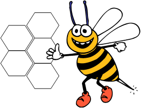Buzzword Logo Bee