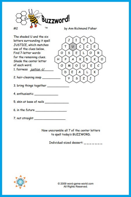 Buzzword Puzzle #2 : A fun find-a-word puzzle!