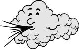 windy cloud