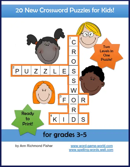 Crossword Puzzles for Kids eBook cover