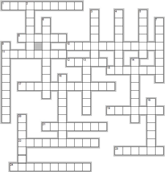 Printable Crossword Puzzles For Kids