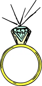 sparkling diamond ring