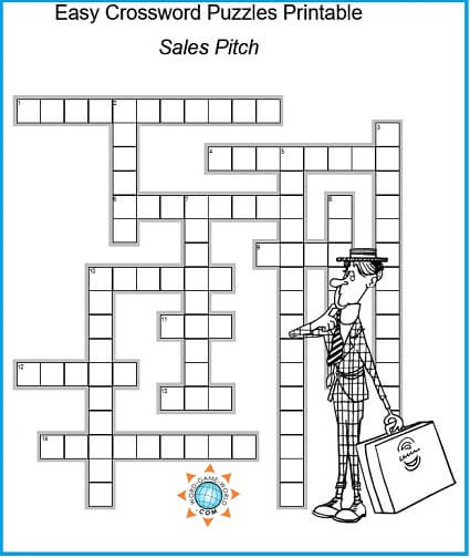 easy crossword puzzles printable for your convenience