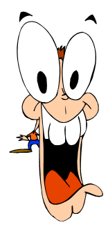 cartoon face for fill-in crossword puzzles