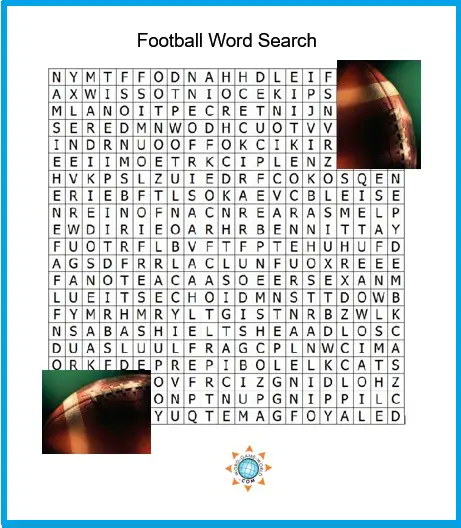 football word search - PIN