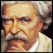 Photograph of Mark Twain, from our free cryptograms page