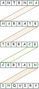 zigzag puzzle diagram