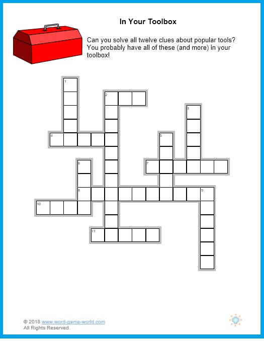 printable easy crosswords for adults