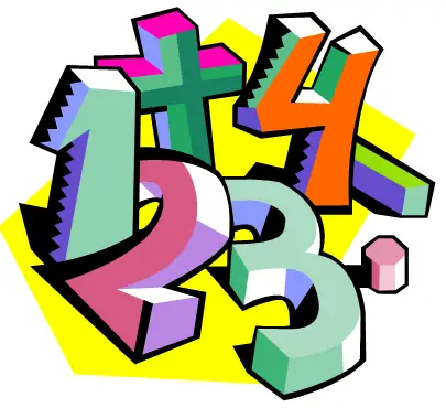 math crossword puzzles - numbers