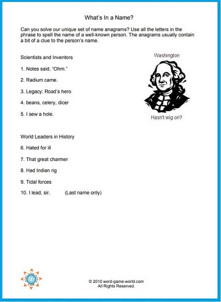 These Name Anagrams Are A Blast To Solve these-name-anagrams-are-a-blast-to-solve