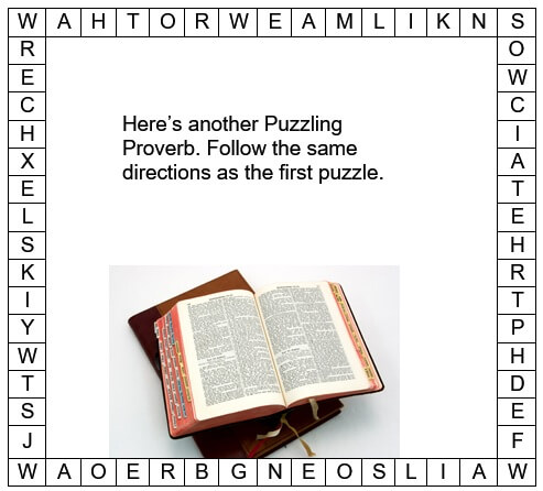Puzzling Proverbs word game