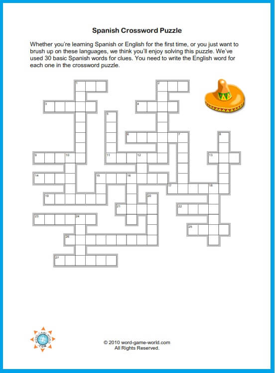 Alphabet Crossword Puzzles - Page 23