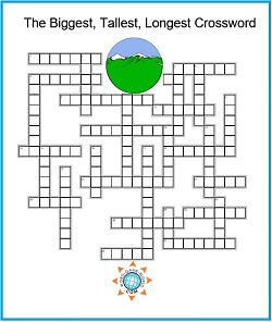 Biggest, Tallest, Longest Crossword
