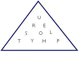 Triangulair puzzle example
