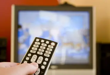 tv and remote