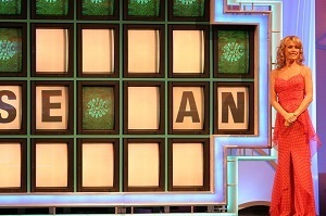 Vanna White and Wheel of Fortune