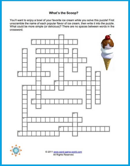 Featured image of post What&#039;s More Crossword Puzzle / A grimm crossword once upon a time i wrote a crossword.