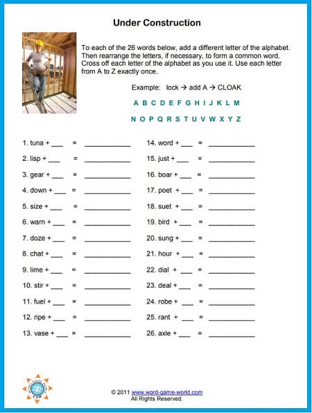 word puzzles printable fun and free